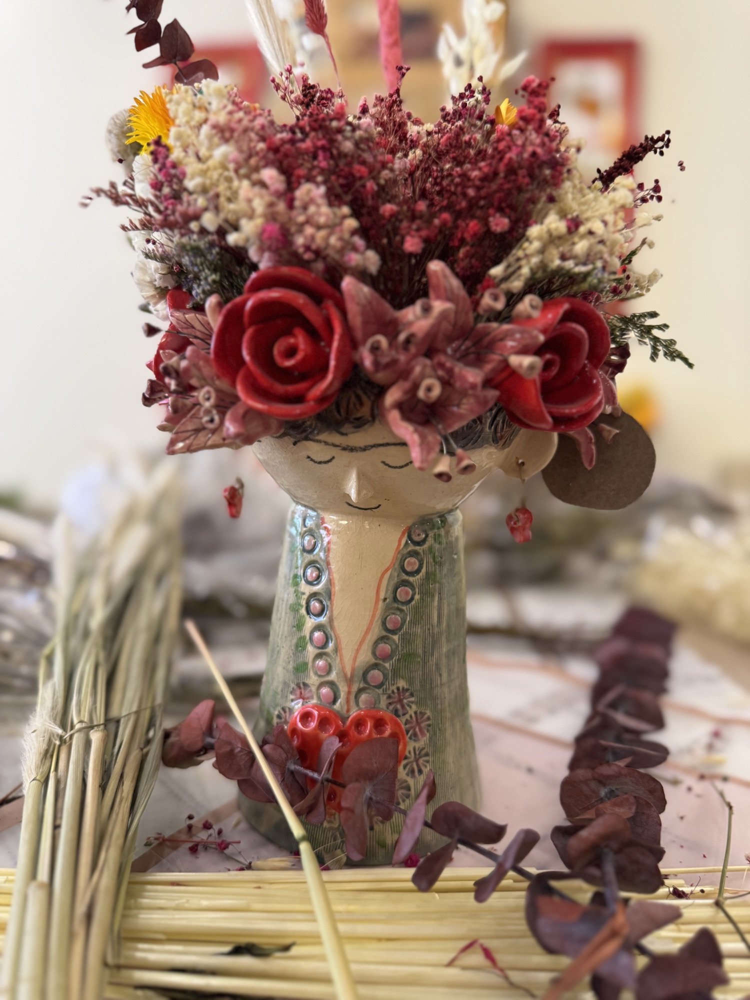 Bouquet Florable — paleta Flores secas
