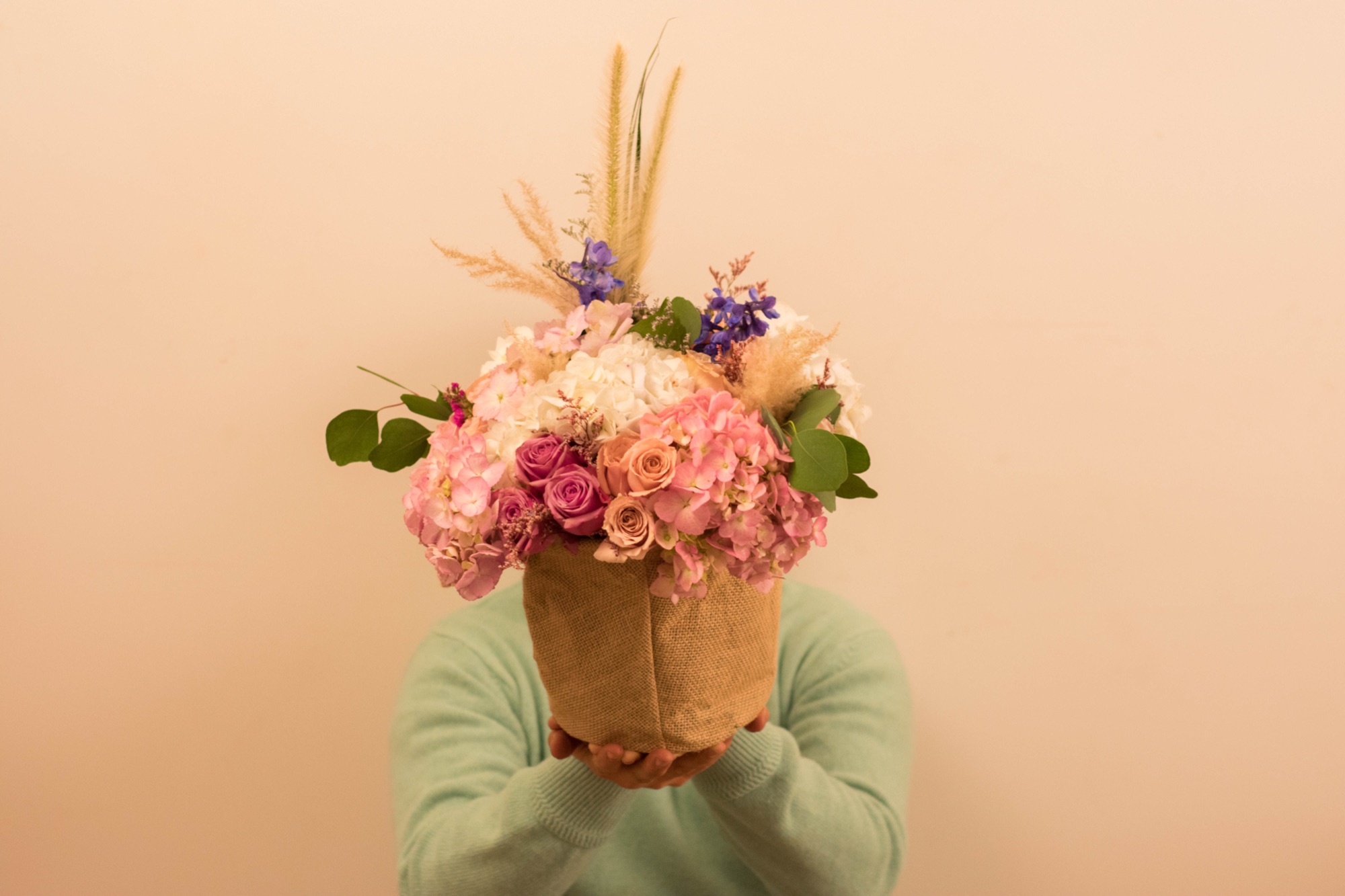 Bouquet Florable — paleta Rosa empolvado